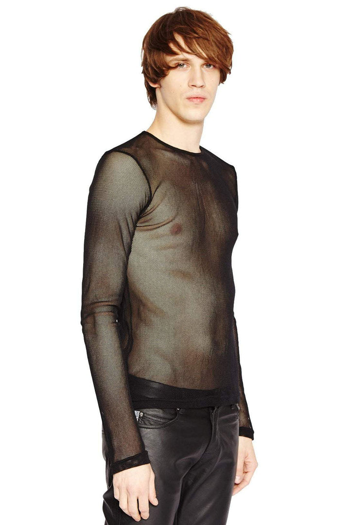 Tripp Fishnet Shirt [Black]
