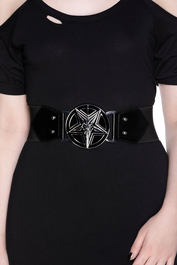 goth punk high waist belt 