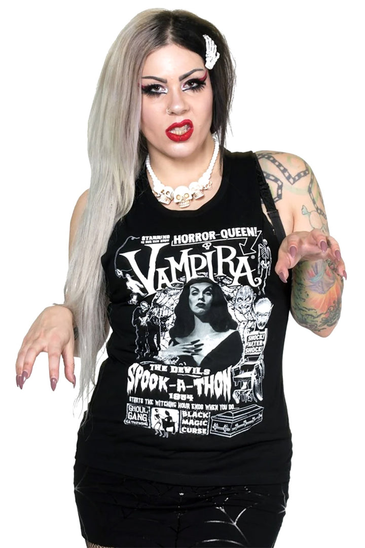 Vampira Spookathon Women's Sleeveless Tank Top