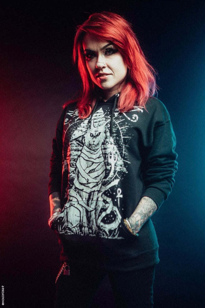 Bastet Hoodie [Zipper or Pullover]