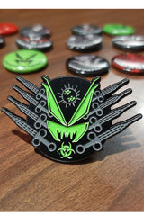 Giftige Dosierung Emaille Pin