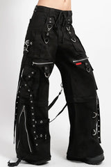 Tripp NYC X-Strap Zip Off Pants [BLACK/BLACK]