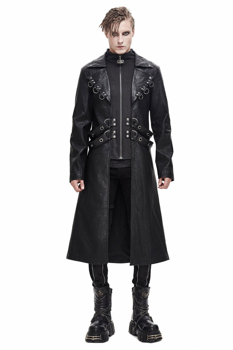 General Death Military Goth Trench Coat