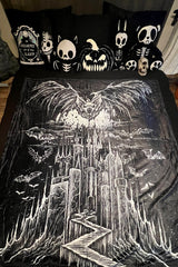 Vampire Castle Throw Blanket