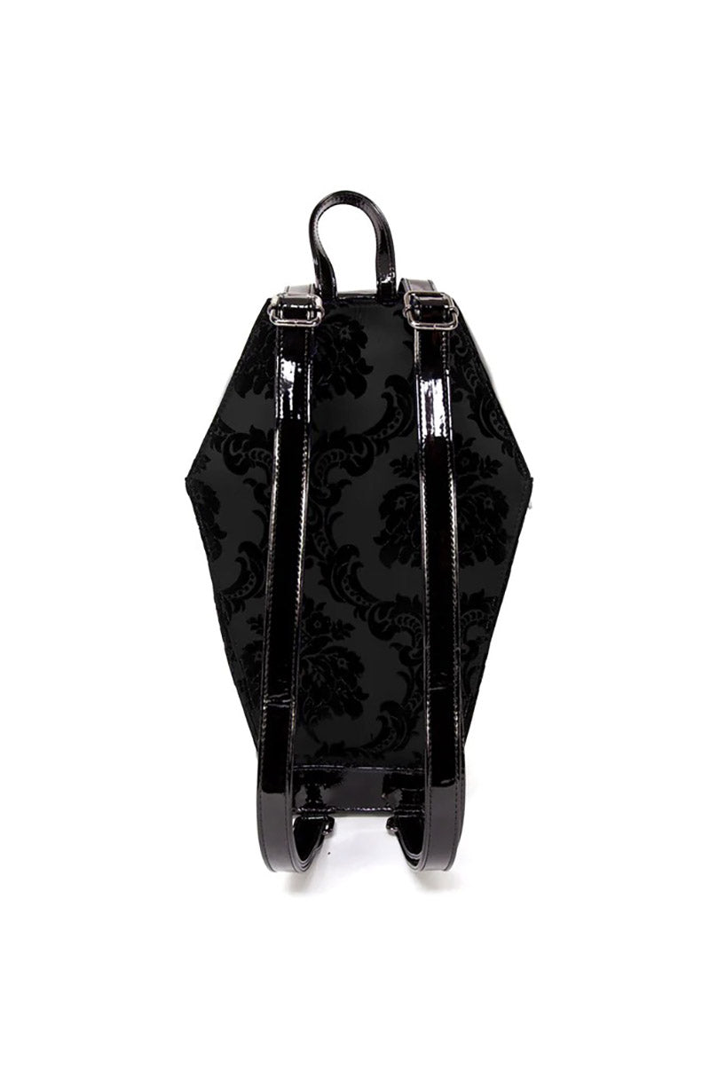 Damask Coffin Backpack [BLACK]