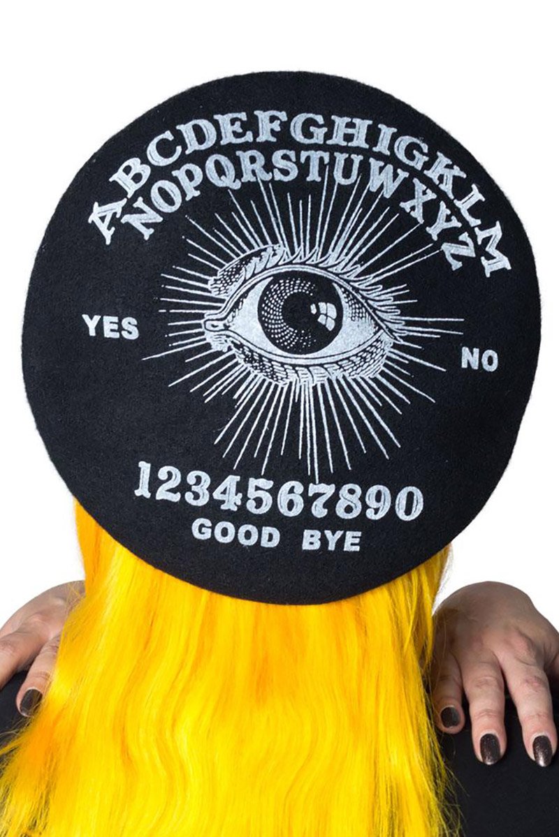 Ouija Beret Hat
