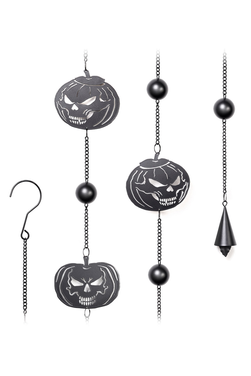Pumpkin Skull Hanging Decoration