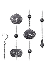 Pumpkin Skull Hanging Decoration