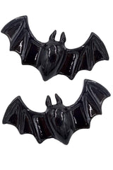 Lil Black Bats Haarspangen [Paar] 