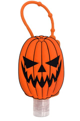 Trick or Treat Pumpkin Hand Sanitizer Holder