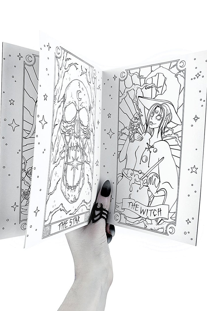 Rogue + Wolf Tarot Coloring Book - Vampirefreaks Store