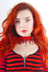 Vampire Blood Choker [Red]