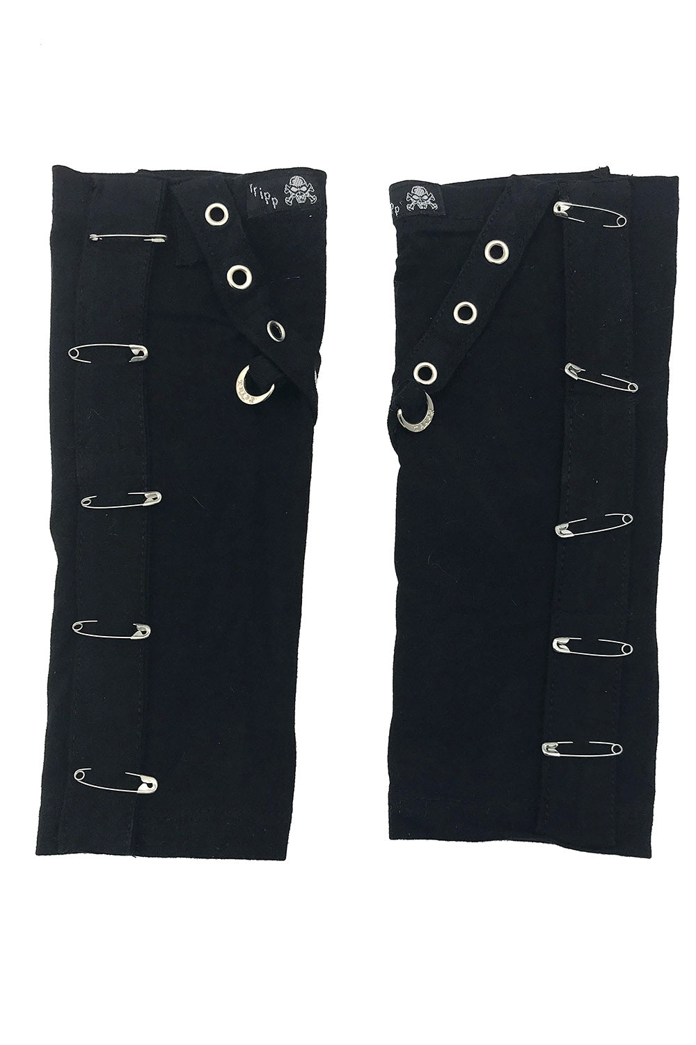 Tripp NYC Safety Pin Goth Arm Warmers