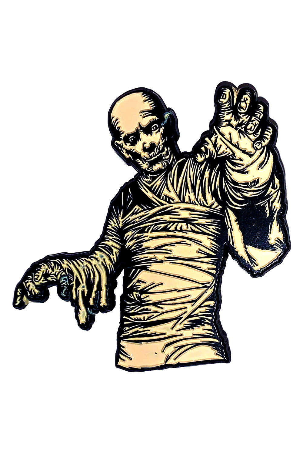 Karloff Mummy Enamel Pin