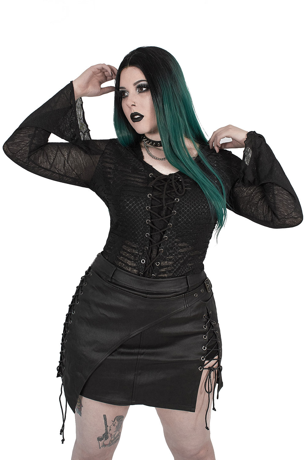 Snake Summoner Hooded Top