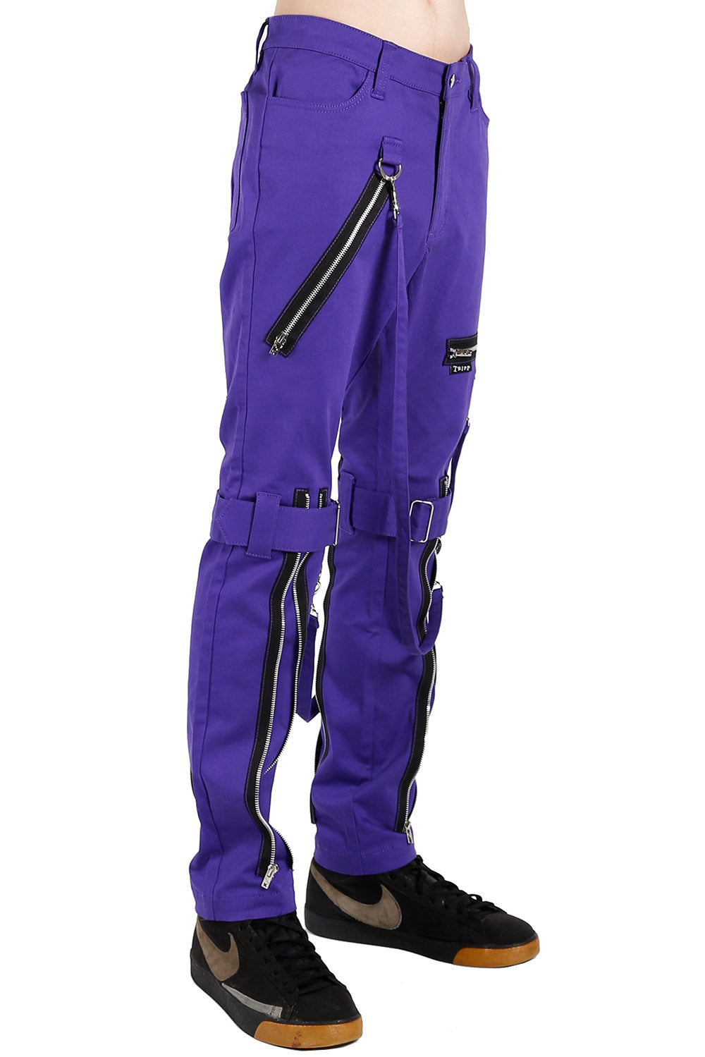 mens purple rave pants