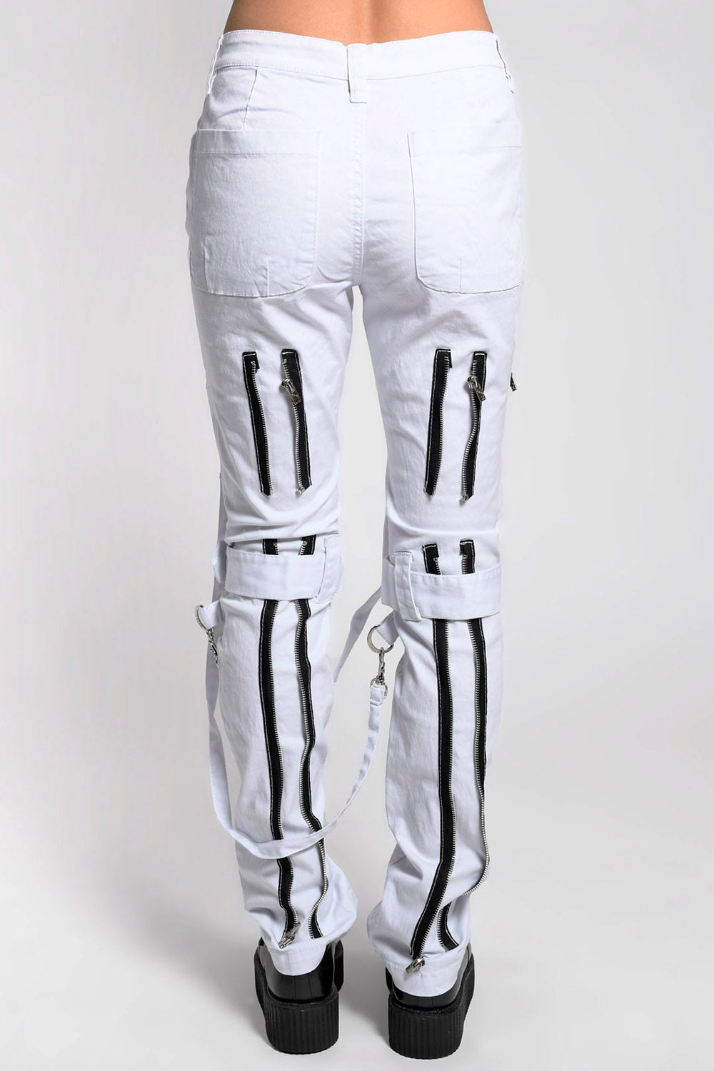 Tripp Asylum White Bondage Pants