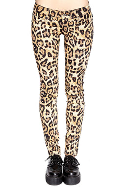 Tripp NYC Leopard Print Ladies Jeans