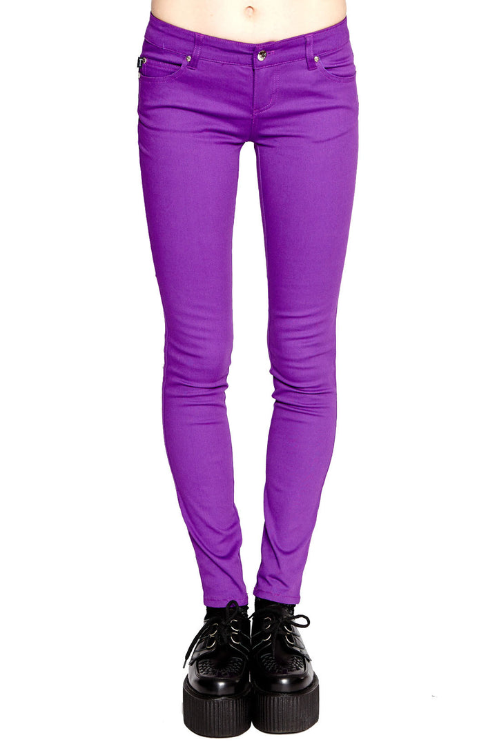 Tripp Purple T-Back Jeans