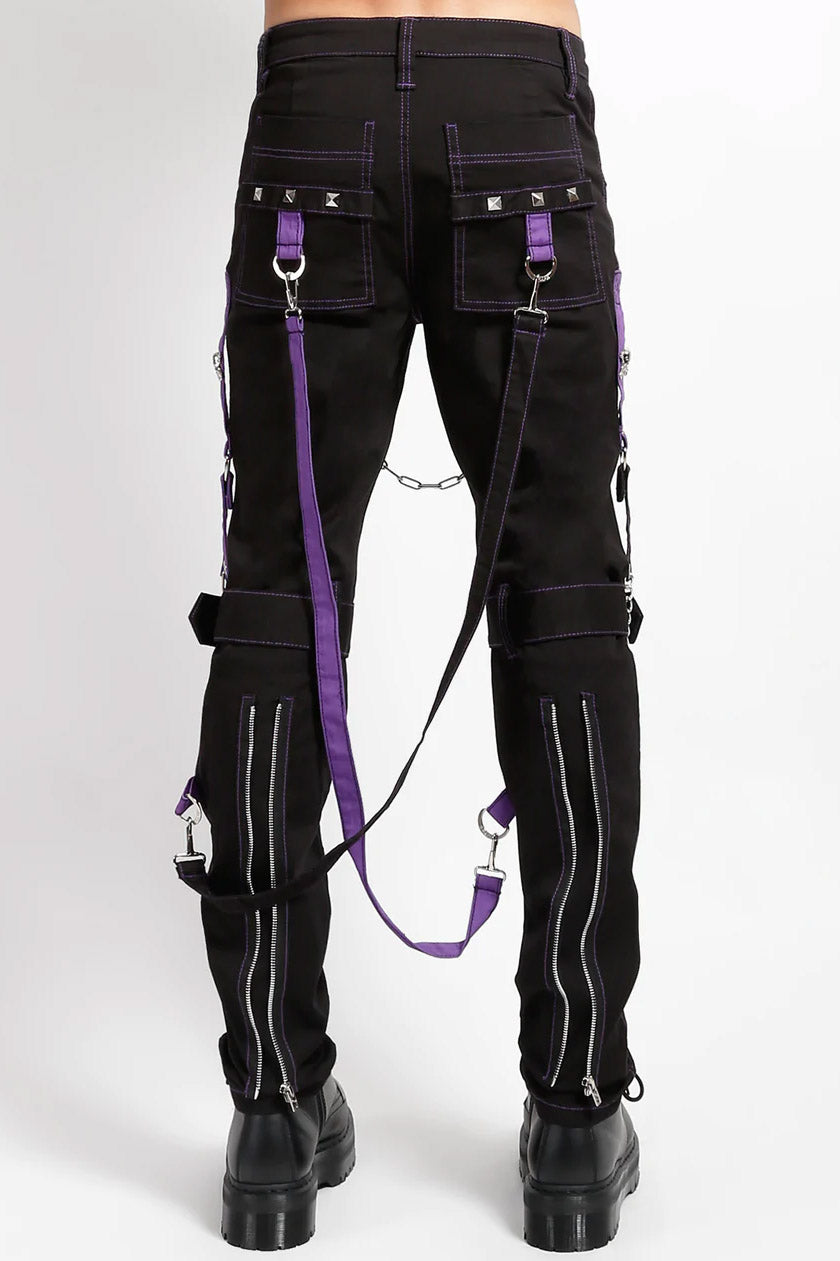 Tripp NYC Raider Pants [Black/Purple]