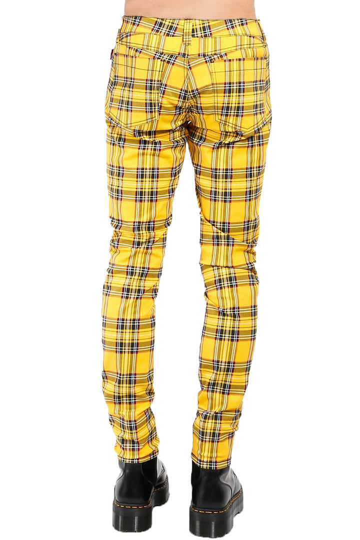 Tripp Rocker Pants [Yellow Plaid]