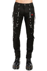 Tripp NYC No Excuses Bondage Pants [Black/Black]
