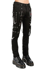 Tripp NYC No Excuses Bondage Pants [Black/Black]