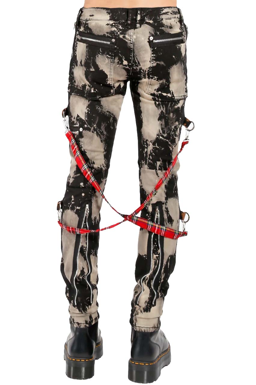 Tripp NYC Bleach Chaos Pants VampireFreaks