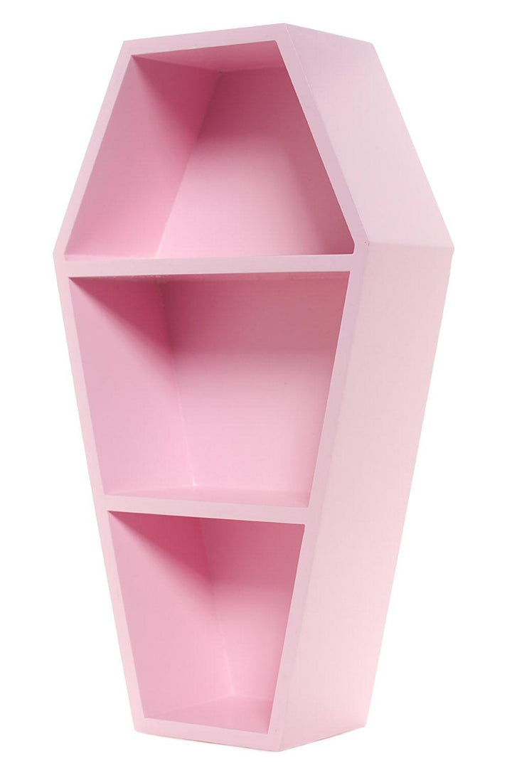 Sourpuss Coffin Shelf [Pink] - VampireFreaks