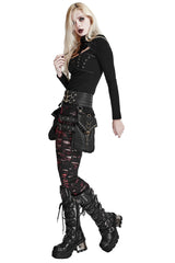 Unholy Punk Leggings [RED]