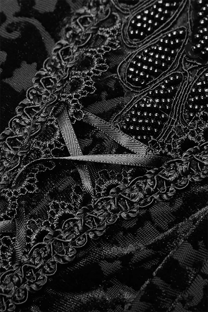 Victorian Massacre Velvet Leggings