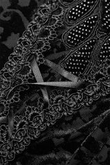 Victorian Massacre Velvet Leggings
