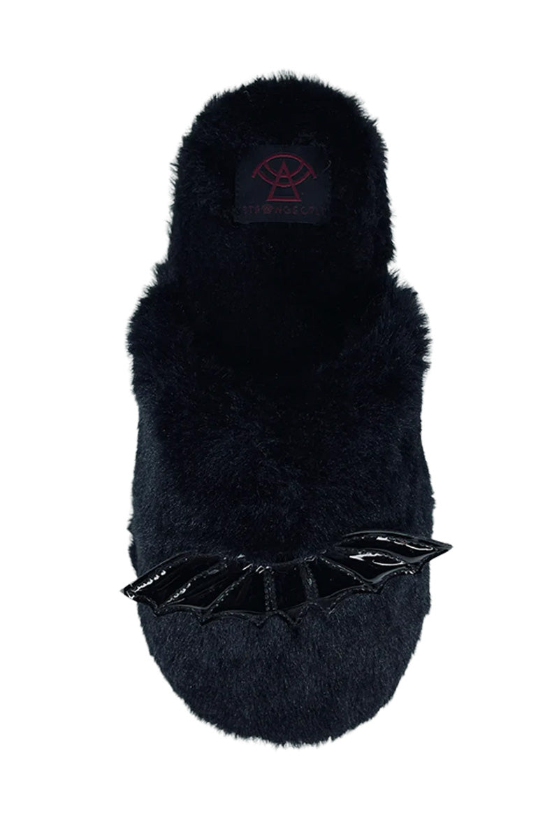 Kreepy Kozy Bat Slippers [BLACK]