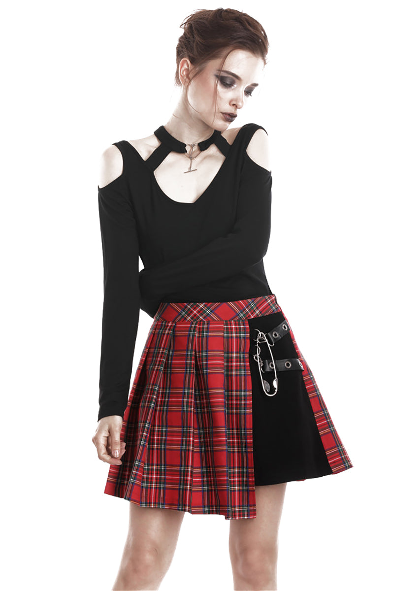 Safety Sin Skater Skirt