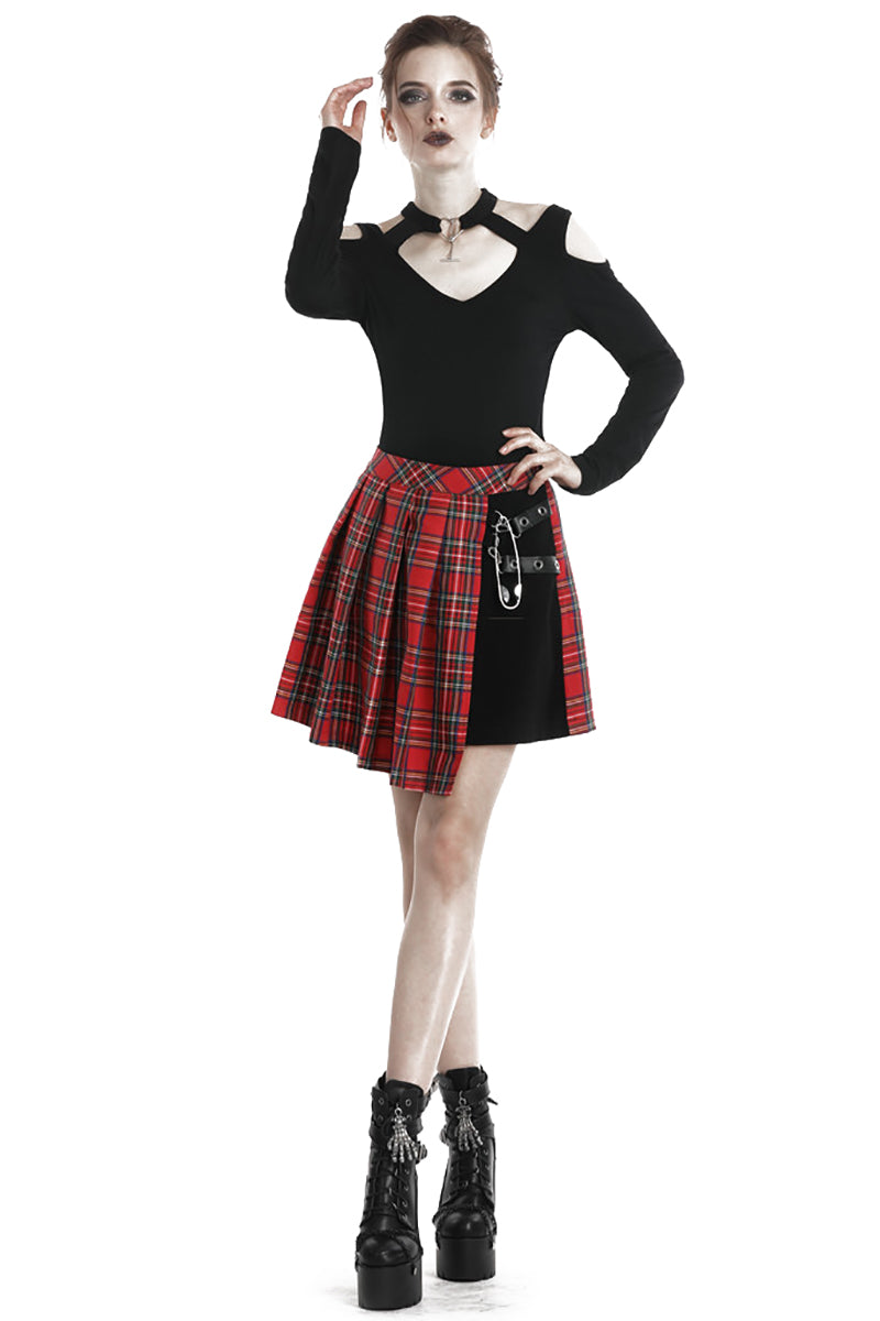 Safety Sin Skater Skirt