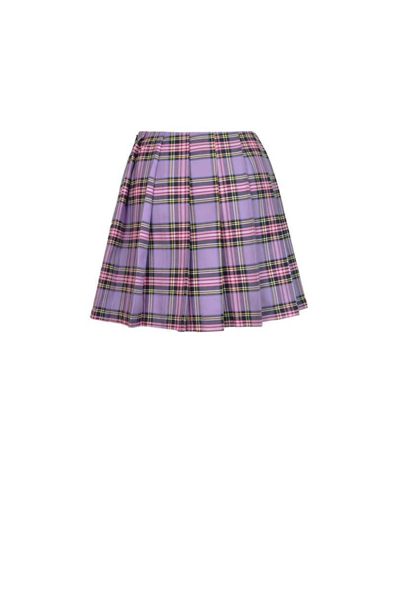 Grunge Love Pleated Skirt