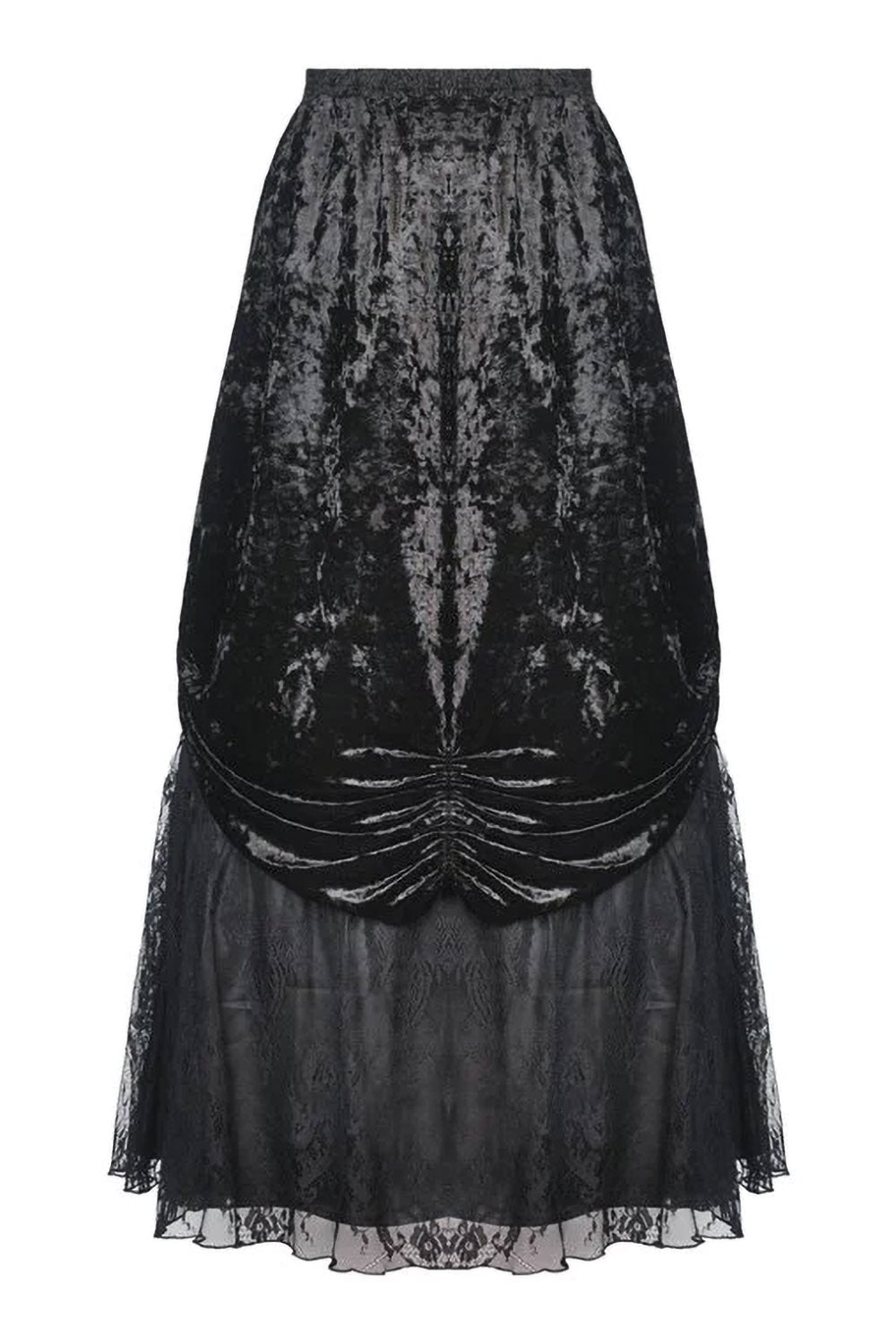 Vampren Velvet Maxi Skirt