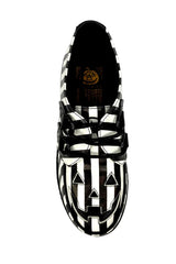 Krypt Jack Stripe Creepers [Black/White]