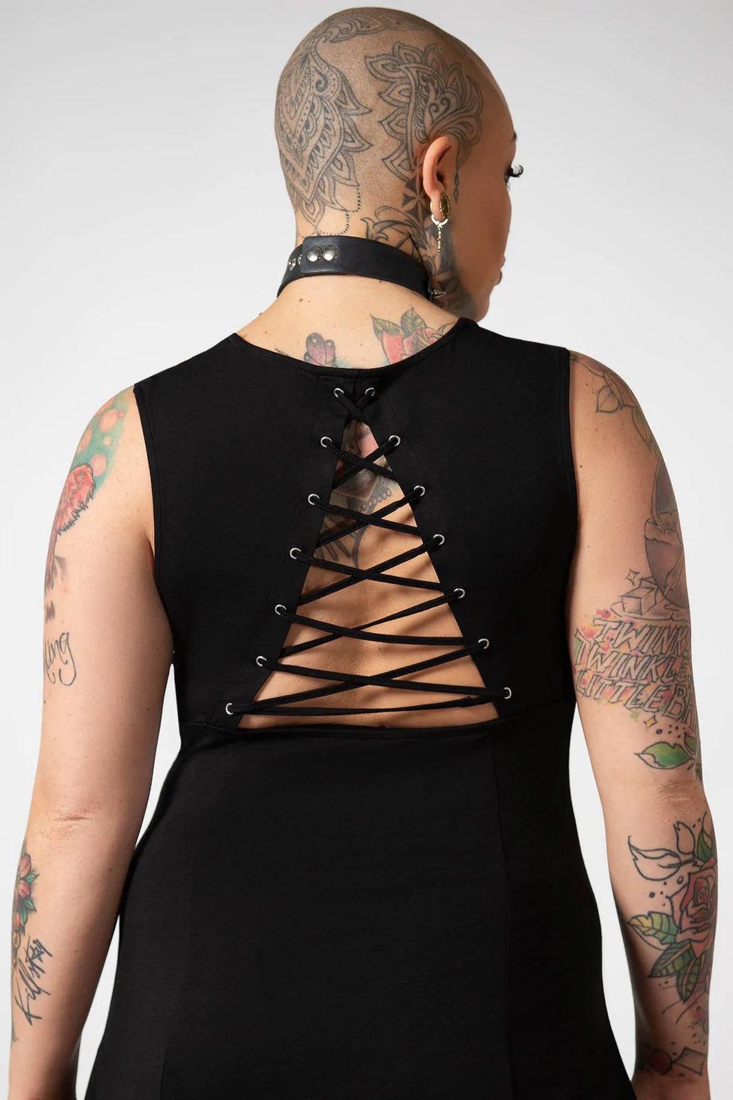 Lawless Lace-Up Dress