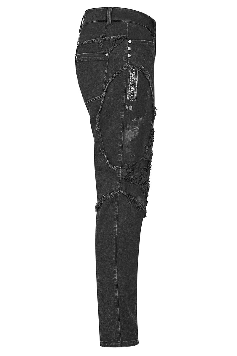 Punk Rave Wasteland Jeans - Vampirefreaks Store