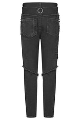 Punk Rave Wasteland Jeans - Vampirefreaks Store