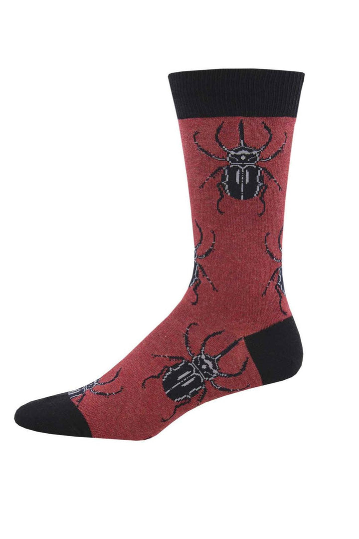 Sock Smith Beetle Mania Socks [Mens] - VampireFreaks