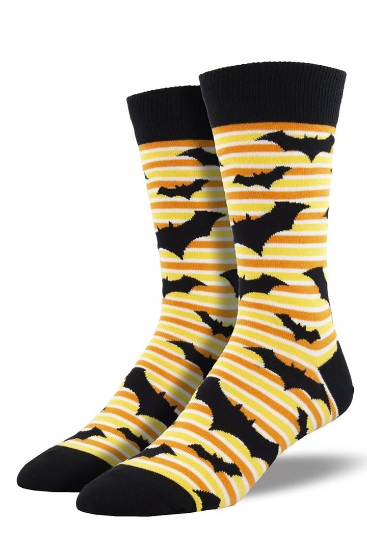 Halloween Bats Socks [Mens]