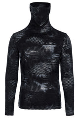 Camiseta blanqueada War Rig [NEGRO/GRIS]