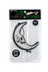 Skull Crescent Moon Air Freshener [Glows in the Dark]
