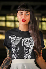 Camiseta de mujer de Morticia Addams