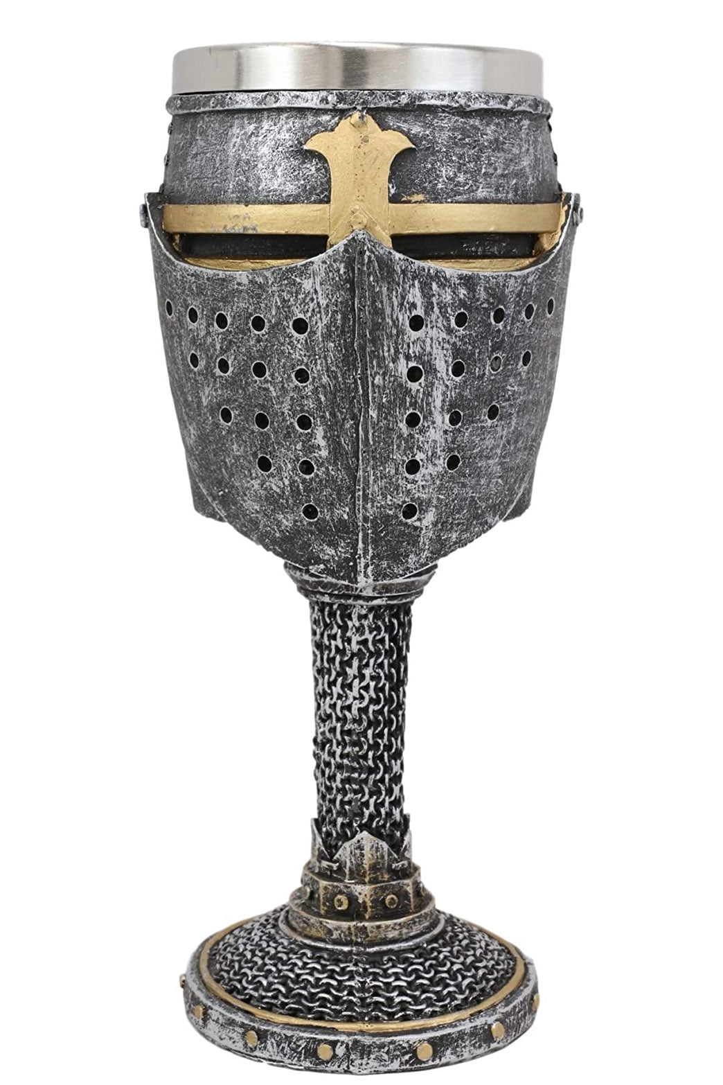 Knight Helmet Goblet