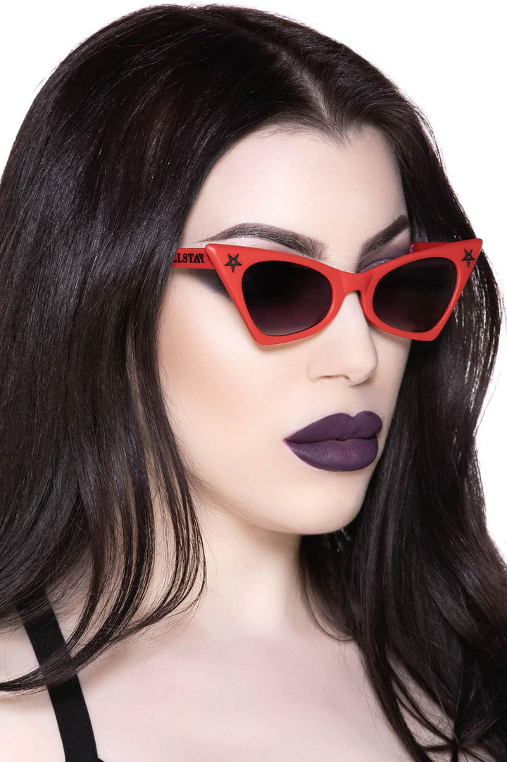 Nyte Sunglasses [BLOOD RED]