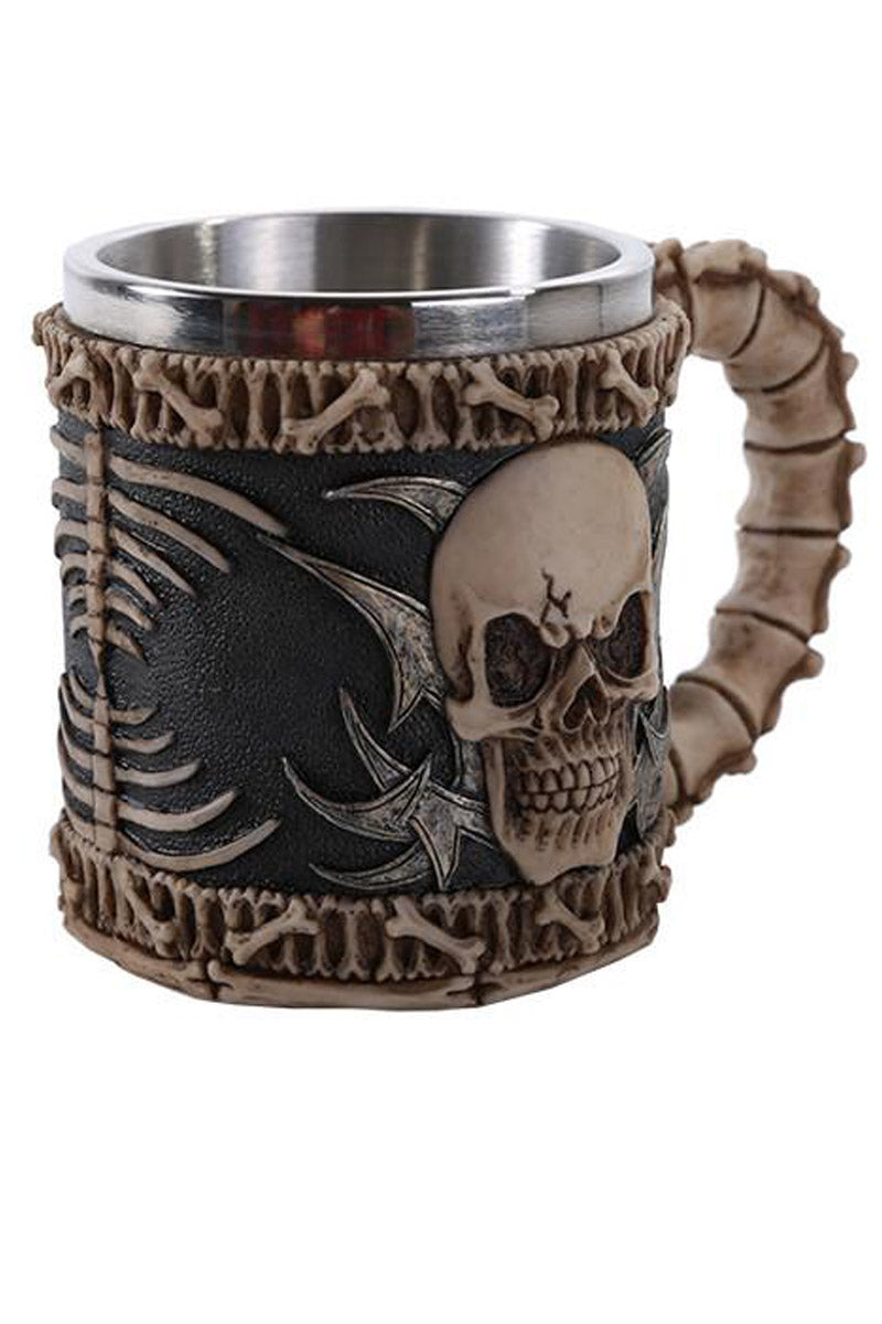 Tribal Skull Mug