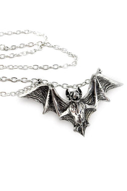 Alchemy Om Strygia Vampire Bat Necklace